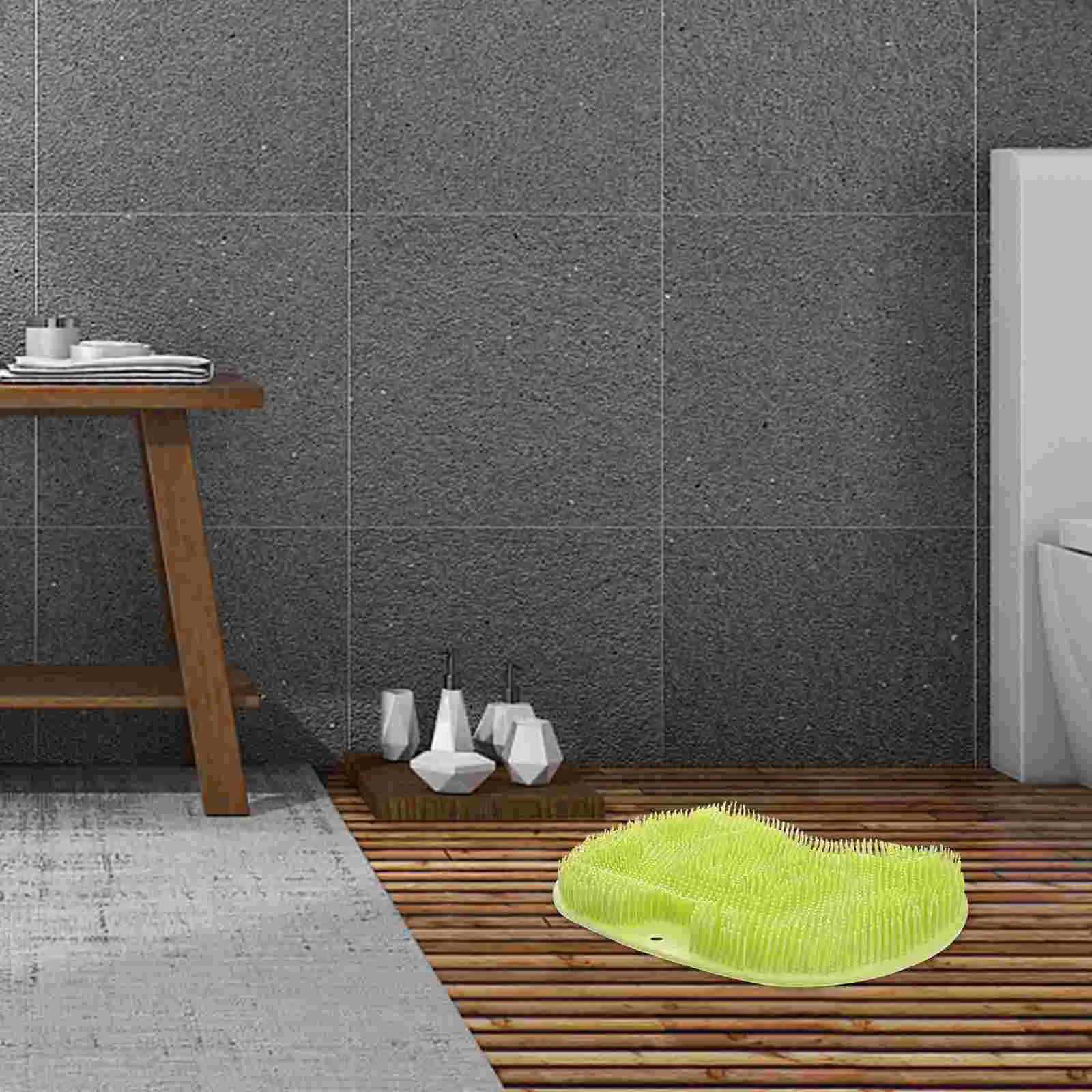 

Hand Free Back Scrubber Cleaning Tool Shower Foot Cleaner Foot Scrubbers Use Shower Flooring Tools