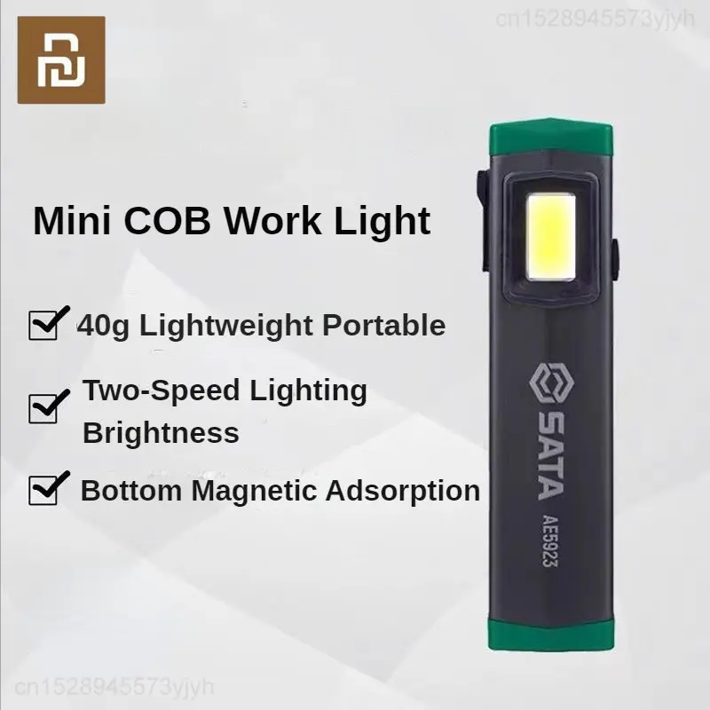 Мощная магнитная мини-лампа Youpin SATA для ремонта автомобиля | AliExpress