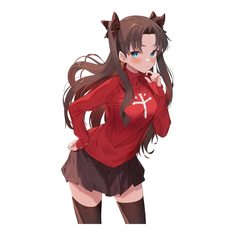 Лидер продаж, милые аниме Популярные автомобильные наклейки для девочек, модные автомобильные наклейки для ноутбука, декоративные аксессуары, качественные водонепроницаемые ПВХ наклейки