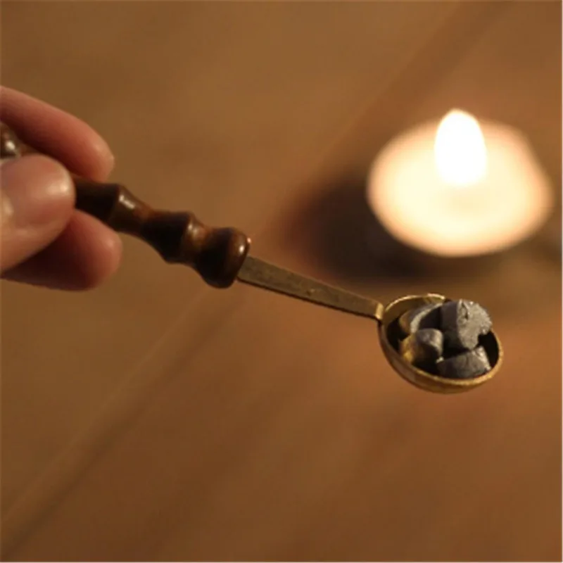 Восковая деревянная ложка для расплавления краски из нержавеющей стали