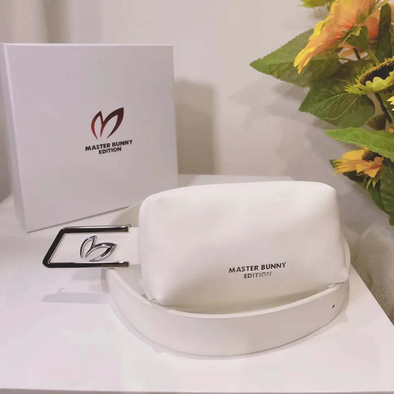 

Genuine Leather Golf Bag Sports Supplies Storage Pouch Handbag Clutch Bag Zip South Korea Trendy Bag Rangefinder Bag Belt