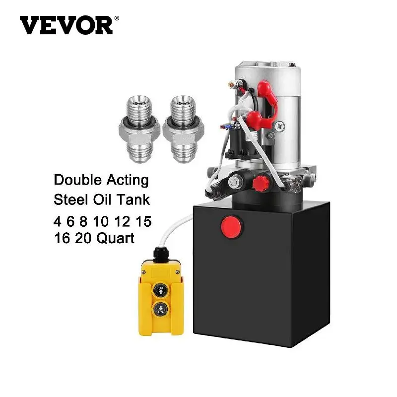 VEVOR Автомобильный Домкрат Гидравлический насос 12 В постоянного тока блок питания