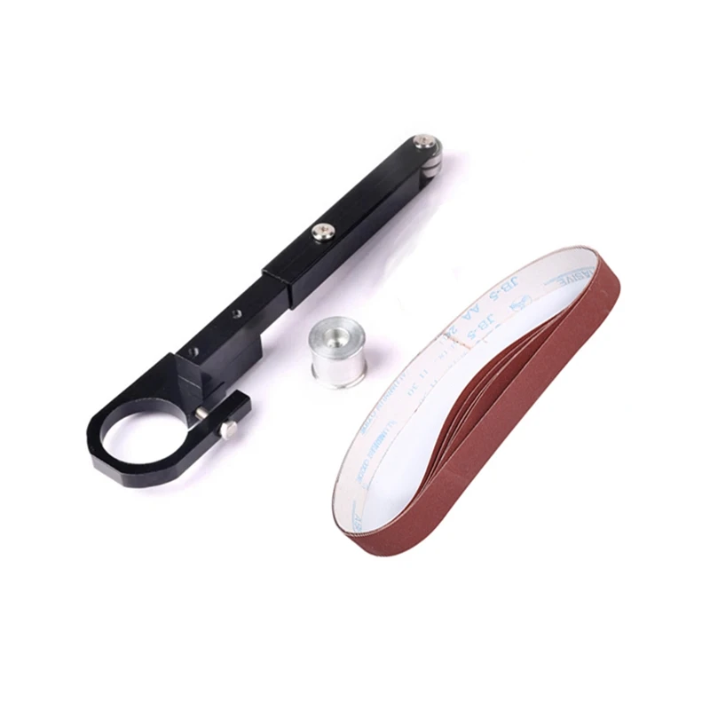 

Sander Machine Sanding Belt Adapter Head Convert With Sanding Belts For Electric Model 100 Angle Grinder Woodworking