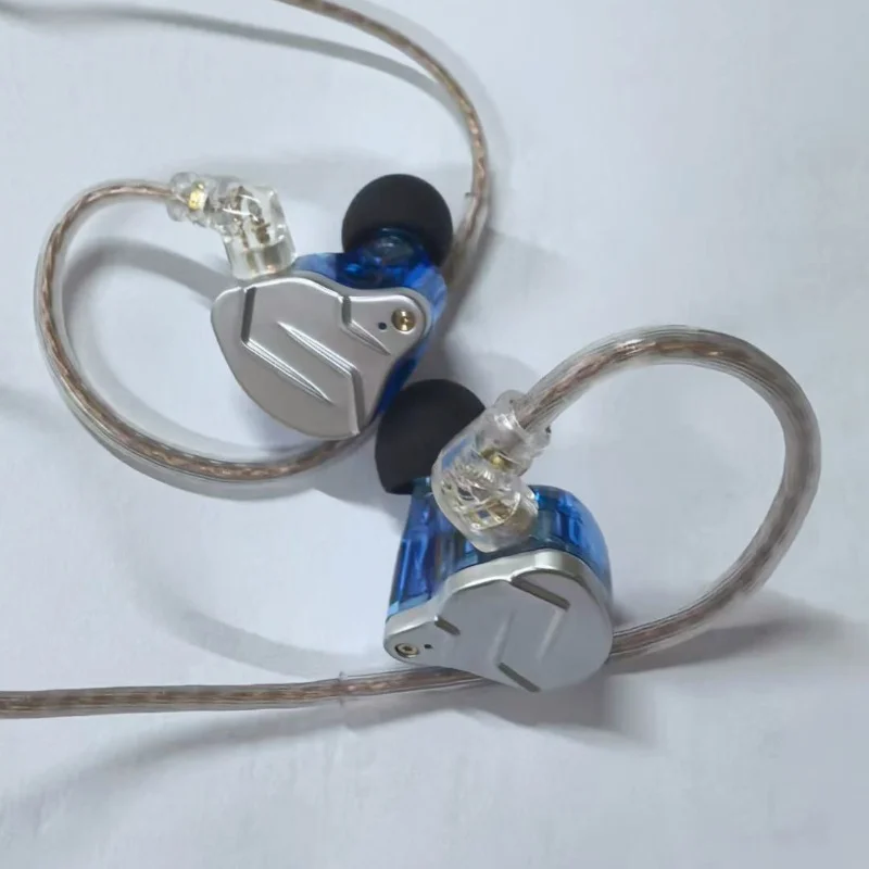Фото Наушники KZ ZSN PRO In Ear 1BA+1DD Hybrid HIFI с глубокими басами для диджеев, бега и спорта.  Модели KZ ZS10 PRO, ZAX, ZSX, KZ ZST X, SKS S2, Z1 PRO. №5