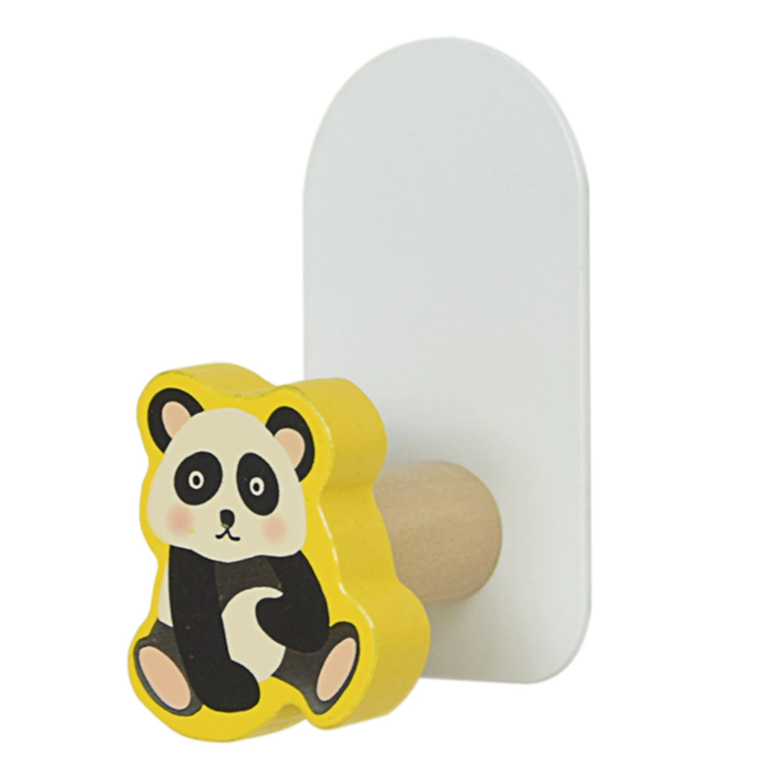 

Cartoon Wooden Bathroom Hooks Strong Bearing Load Handbag Hooks Gift for Housewarming Birthday