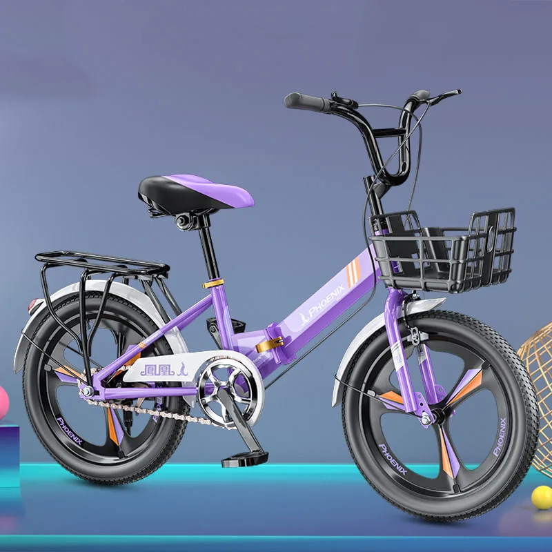 

УГЛЕРОДНЫЙ дорожный детский складной горный велосипед, дорожный ультралегкий односкоростной гоночный велосипед, полный подвесной гудок, педиальный велосипед