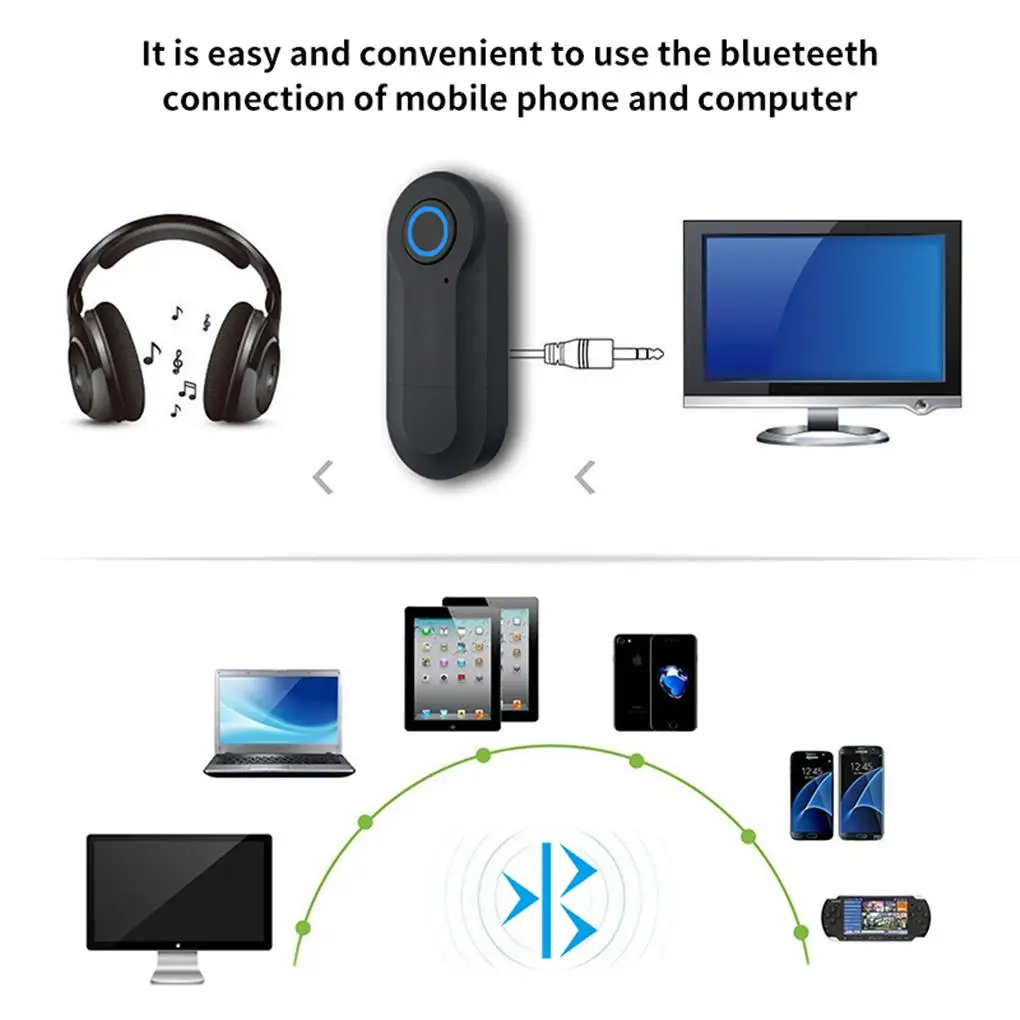 Фото Bluetooth-совместимый передатчик для телевизора с низкой задержкой USB аудио адаптер №3