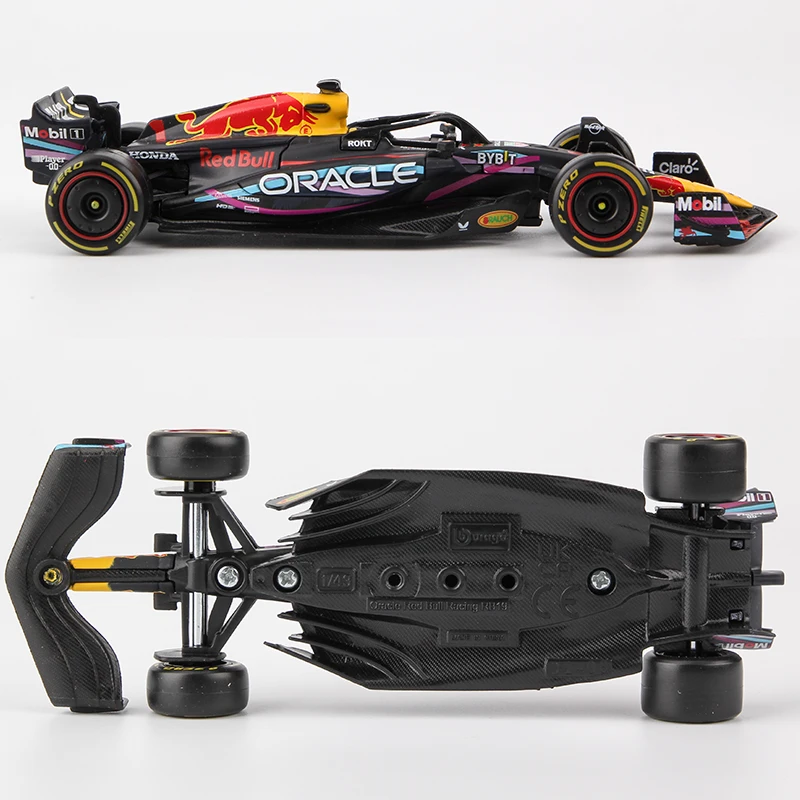 Bburago 1:43 RedBull RB19 Майами Гран-при F1 Модель Автомобиля Литая Под Давлением Max Verstappen