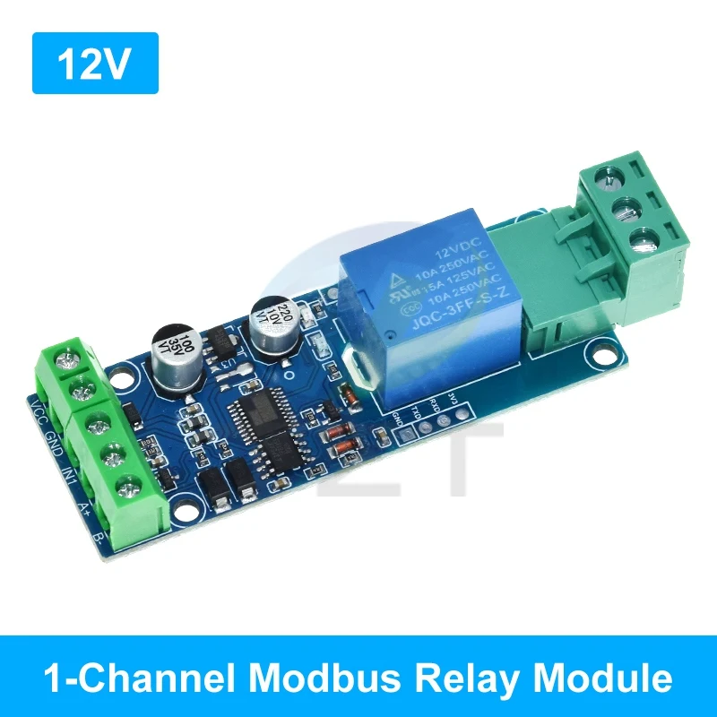 

Релейный модуль TZT Modbus-RTU 1/2/4/8 каналов