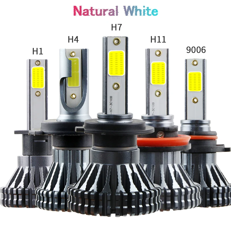 Cheap LED Lights Wholesale Auto Faros 880 Waterproof Lamp H1 H3 H11 9005 9006 H7 H4 Car Led Headlight images - 6