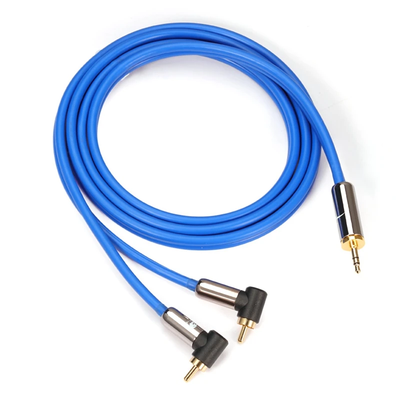 Аудиокабель Hi-Fi с разъемом Mini Jack 3 5 мм на два разъема 6 35 разъем TS для усилителя