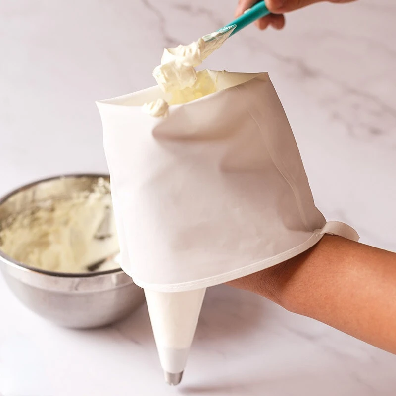 

25-55 см "сделай сам", искусственный кондитерский мешок для нарезания тортов, инструменты для украшения выпечки, приготовления пищи, кондитерские мешки, кухонные аксессуары