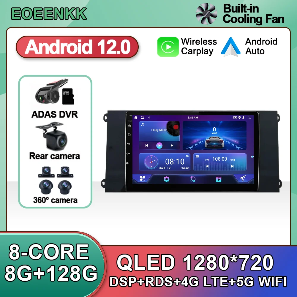 

Android 12 For Ford Transit PRO 2021 Car Radio ADAS Video Wireless Carplay Auto Player Multimedia SWC Stereo WIFI Autoradio BT