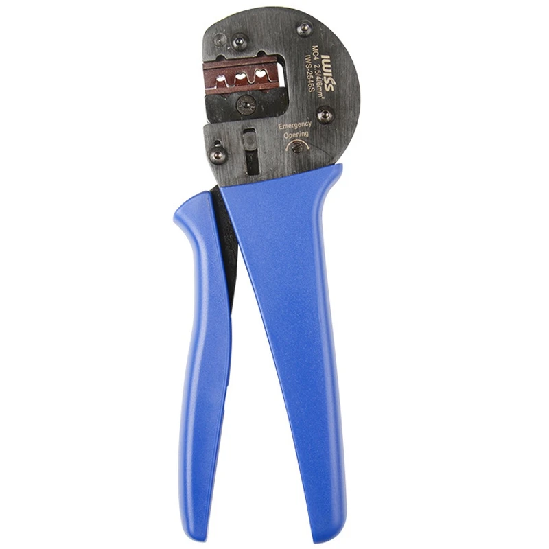 

IWISS IWS-2546S High-Carbon Steel Crimping Pliers Photovoltaic Connector Crimping Pliers