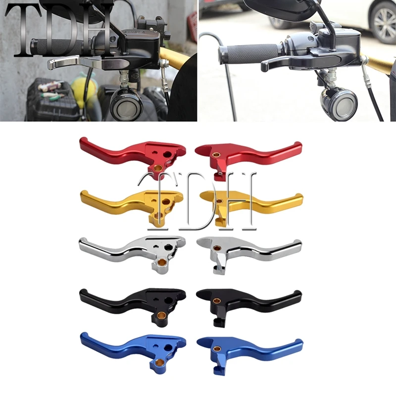 Фото Рычаг сцепления тормоза для Harley Softail Street Bob Low Rider S FXBB FXBS FXLR FXLRS 114 под заказ рычаг сцепления тормоза 2 & 3 Finger 5,3 