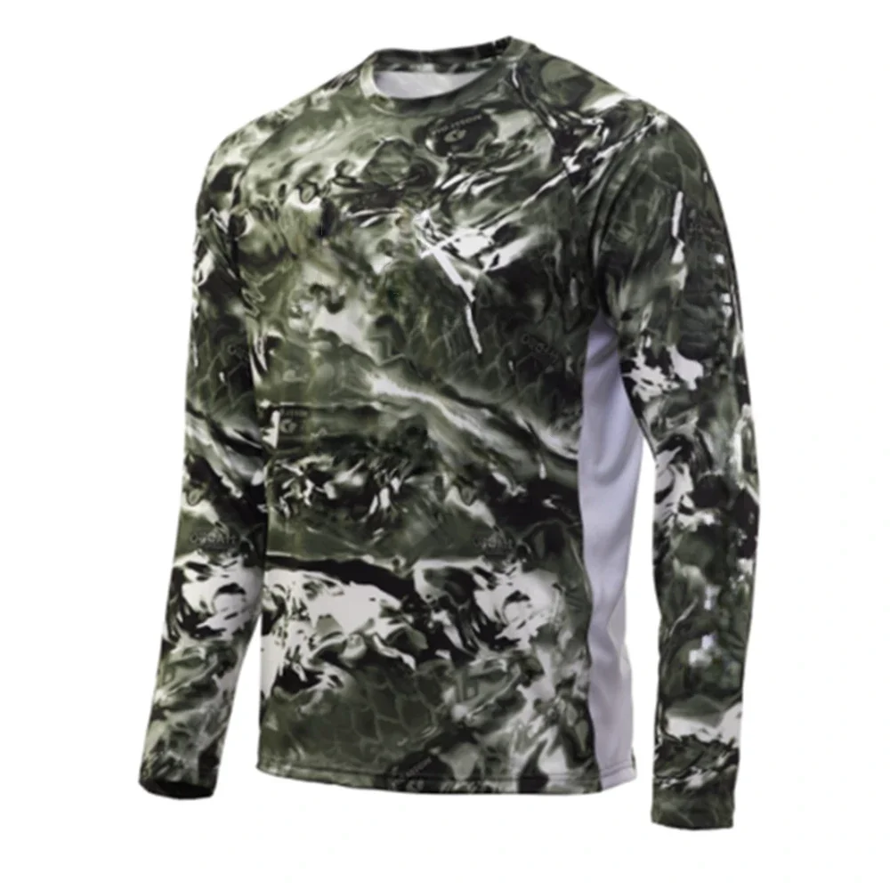 Рубашки для рыбалки уличный рыболовный костюм с длинным рукавом защита от солнца