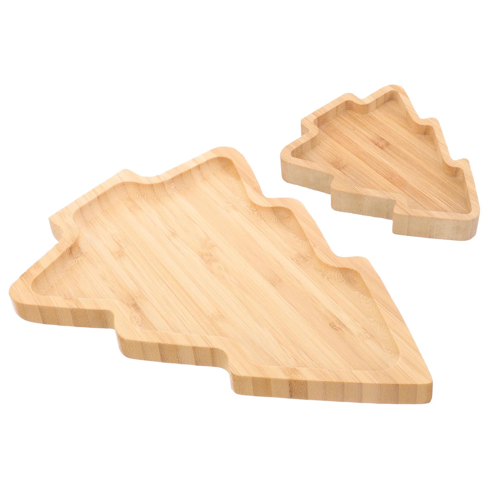 

Christmas Tree Sushi Serving Trays Wooden Fruit Plate Dessert Bread Snack Tray Platter Appetizer Trays Tableware