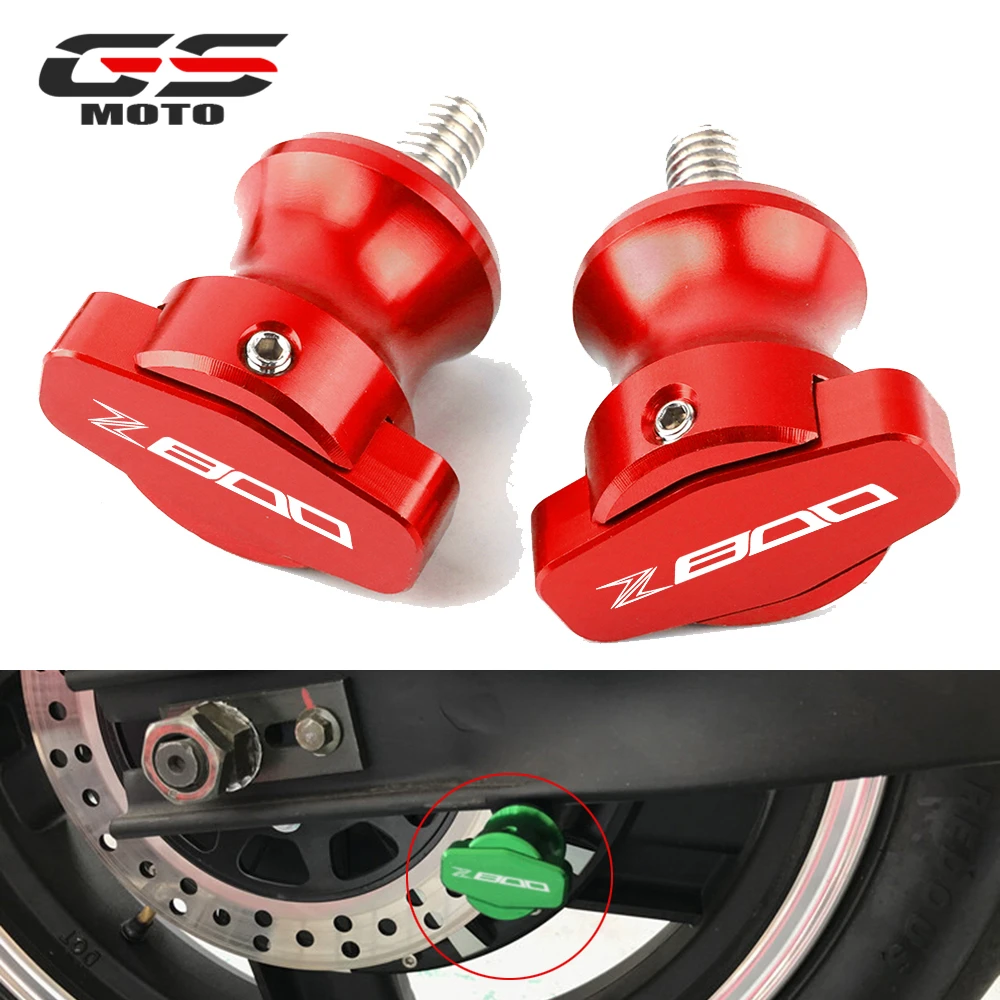 

7 Colors For KAWASAKI Z800 Z 800 Moto Swingarm Spools Slider Screws Stand 8MM Motorcycle Accessories 2016 2015 2014 2013 2012
