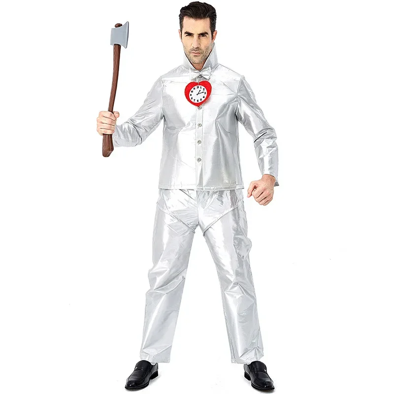 Костюмы на Хэллоуин 2020 водонепроницаемая одежда для косплея Олово-мужчина с