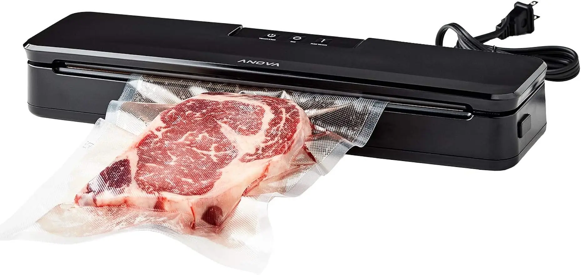 

Вакуумный упаковщик для кухни Anova ANVS01-US00 Anova, в комплект входят 10 пакетиков для предварительно вырезанных продуктов, для хранения продуктов питания, бесплатная доставка