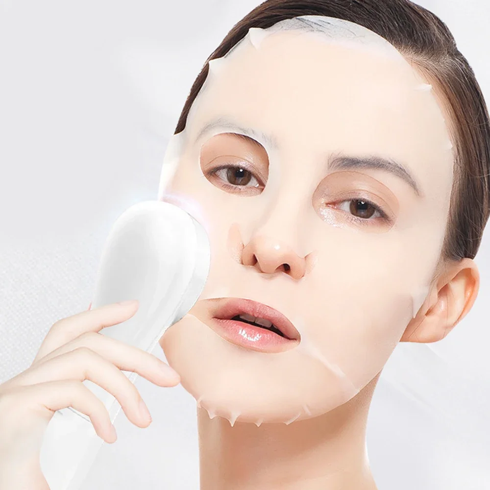 Электрический Ионный Очиститель лица против морщин массажер для щетка чистки