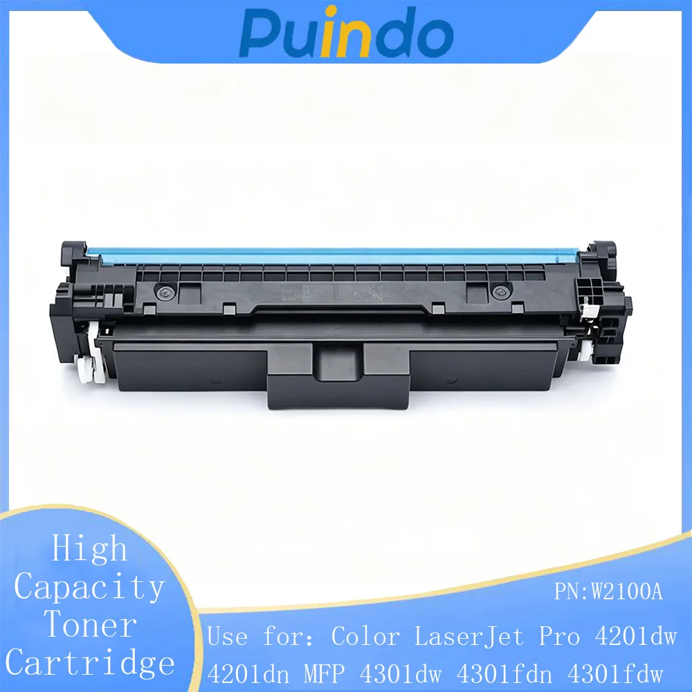 1X W2100A Тонер-картридж высокой емкости, совместимый с HP Color LaserJet Pro 4201dw 4201dn MFP 4301dw 4301fdn 4301fdw, 8000 страниц. (art.: 3920dd102d45e) - 3920dd102d45e