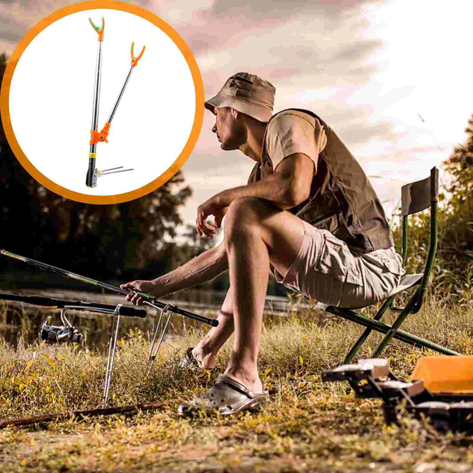 

Rod Holder Pole Rack Stand Support Vertical Bracket Fly Supplies Roof Adjustable Carrier Steel Stainless Holders Pvc Winter