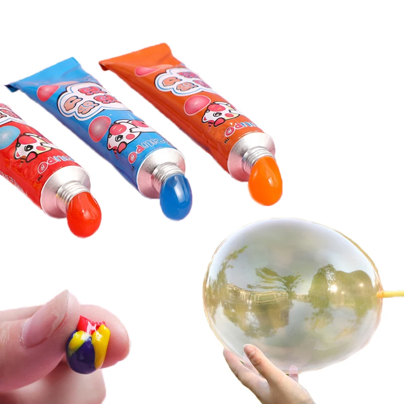 

3-20pcs Safe Magic Bubble Glue/Blowing Ball/Space Balloon/Colorful Bobo Ball Toys Outdoor Fun Kids Toy Not Easy To Break Gifts