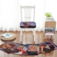 anime dream smp round plush cushion home back cushion soft comfortable 50x50cm seat mat