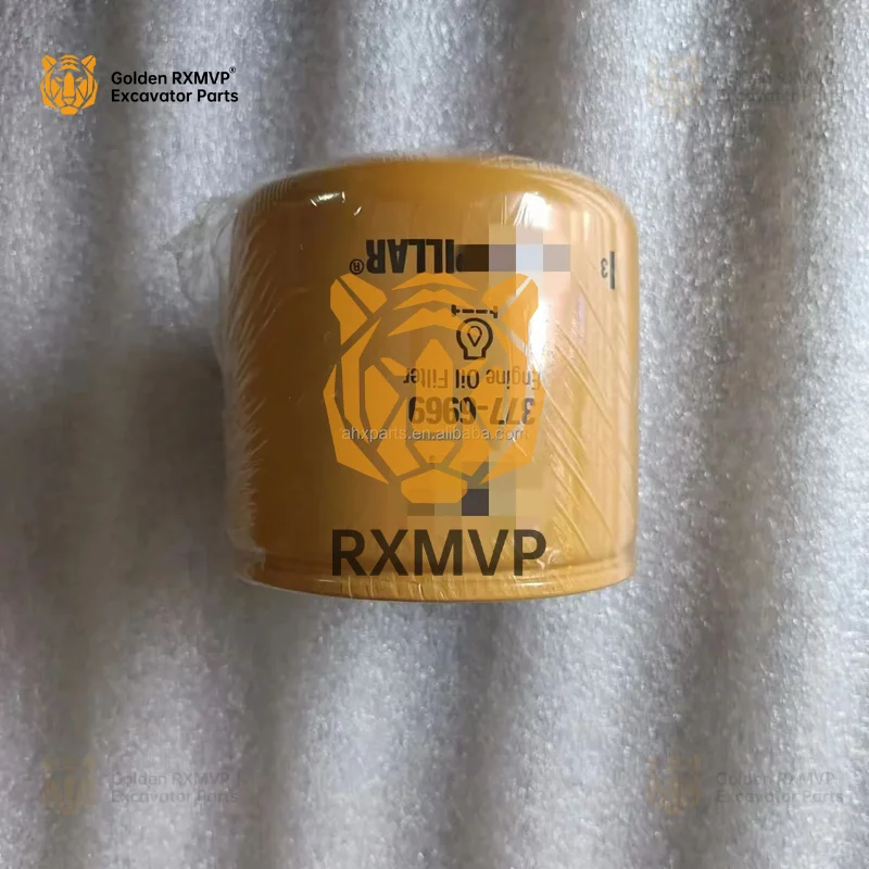 Для Caterpillar 305e 306e 307e 308e C3.3 C3.4 детали строительной техники 377-6969 3776969 масляный фильтр
