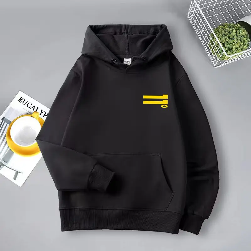 

2023 New Sweater Fashion Hooded Sweatshirt 100% Cotton Material Comfortable and Breathable