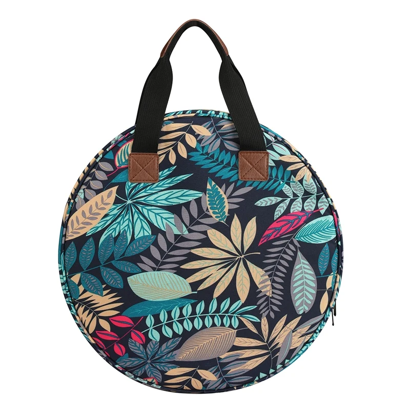 

1 Piece 600D Oxford Cloth Round Hand Embroidery Embroidery Thread Storage Bag Embroidery Pick-Up Bag