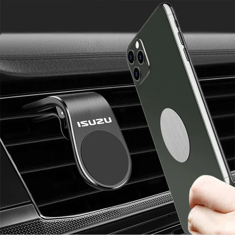 

360 Degree Car Magnet Mobile Phone Holder for Isuzu D-MAX D MAX Dmax I II PANTHER ASCENDER 4X4 WFR VAN NFR TROOPER Accessories
