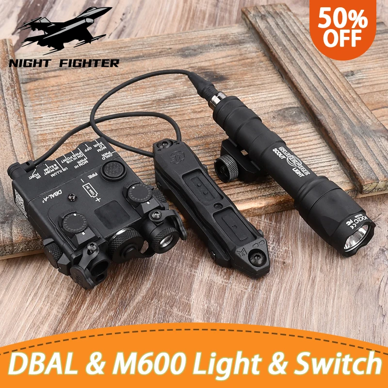 Тактическая лампа упрощенная версия Surefir M300A M600C наборы фонариков красный