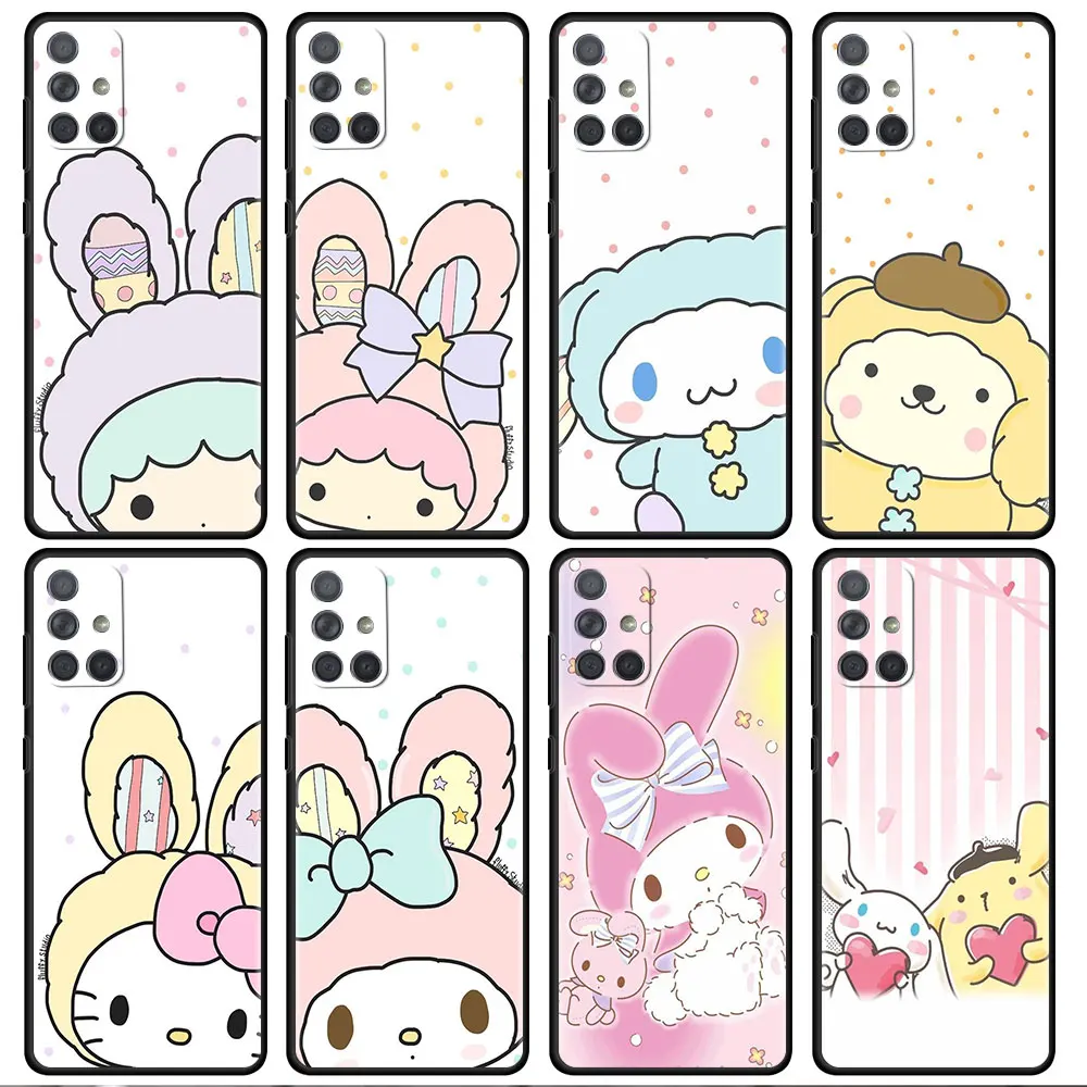 

Hello Kitty Cartoon Cover For Samsung Galaxy A52 A12 A51 A32 A21s A71 A32 5G A12 A22 A53 A31 A13 A72 A02s A41 A03 Phone Cover