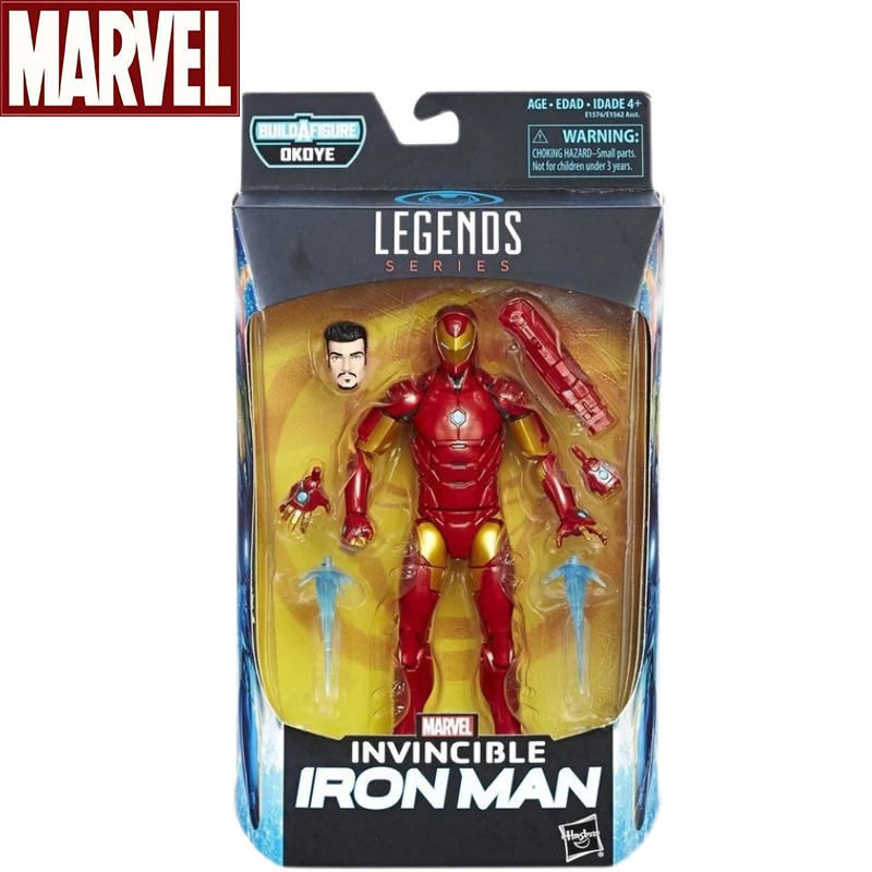 

Экшн-фигурки Marvel Legends Железный человек, игрушки, 6 дюймов, фигурки Тони Старка, Железный человек, статуя, модель куклы, коллекционные подарки ...