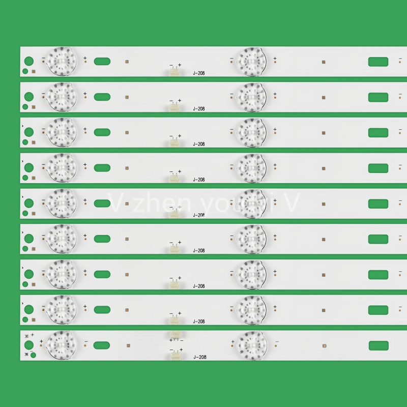 

45PCS/LOT 5set original led quality Backlight strip JS-D-JP5510-B61EC E55DU1000---4K FHD A/B 8A&1B IN 1TV 576.0MM*17.0MM*1.0T