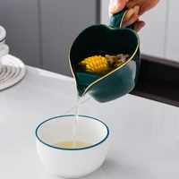 ceramic oil separator soup pot oil separator oil removal skimming oil separating bowl soup pot household luxury