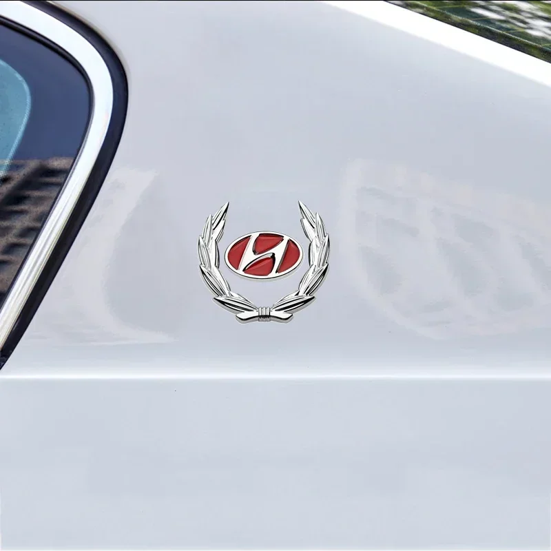 Для Hyundai I30 Tucson Solaris IX35 Sonata Encino Verna 3D металлическая эмблема окна багажника