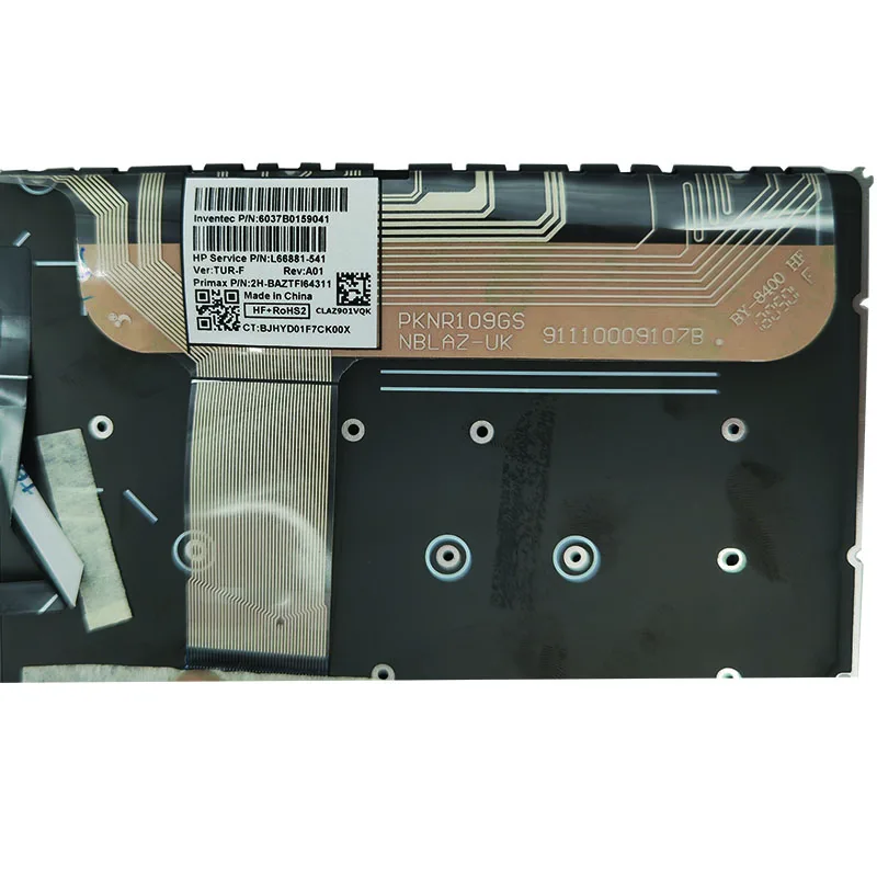 Распродажа с завода Турция французский двухязычный планшет ноутбук черная