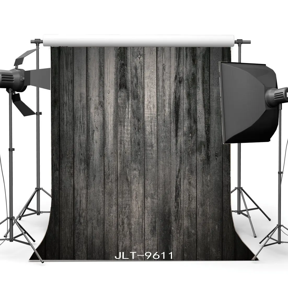 

Photography Backdrops Shabby Chic Vintage Stripe Wood Floor