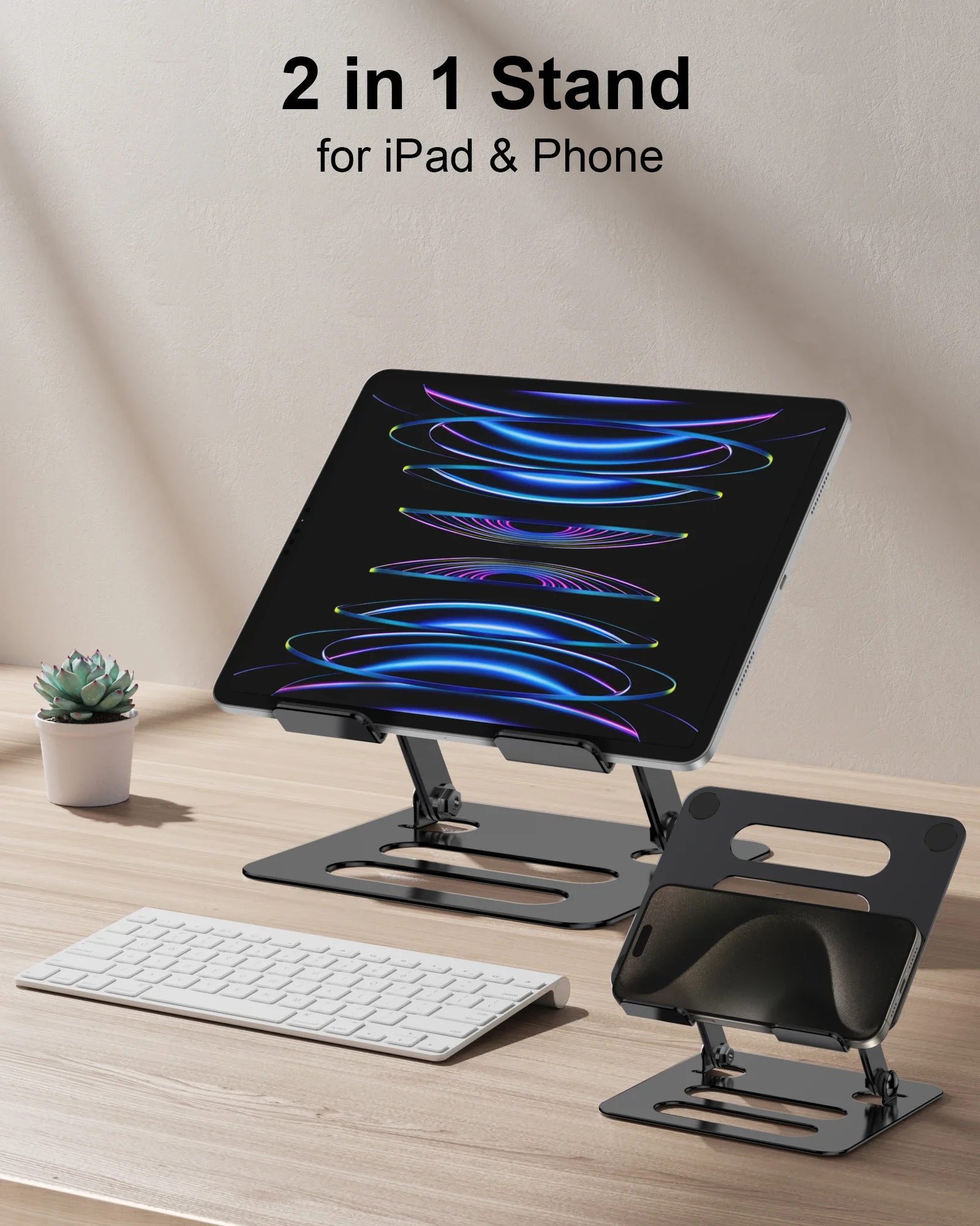 Портативный складной держатель для планшета