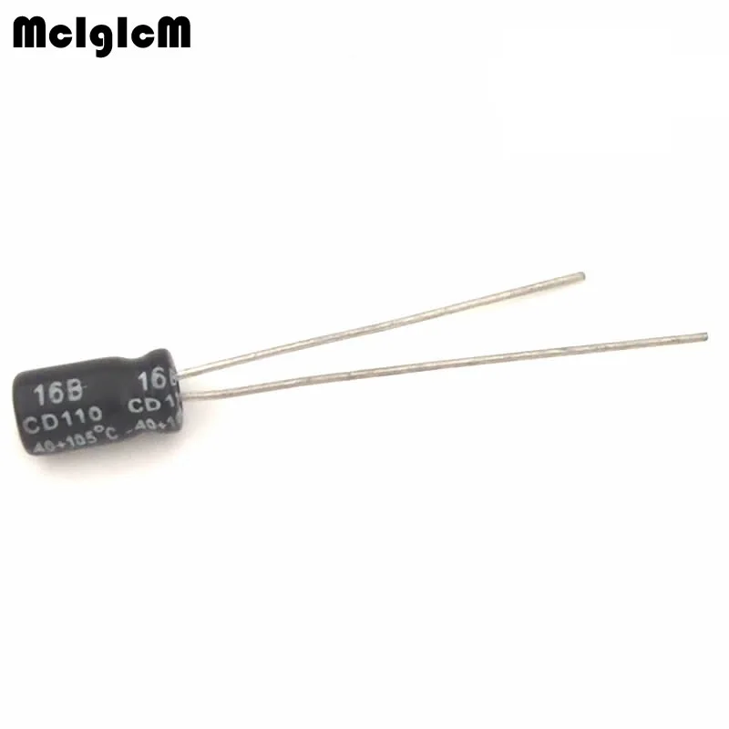 1000 шт. алюминиевый электролитический конденсатор 6 8 мкФ 50 в 4*7