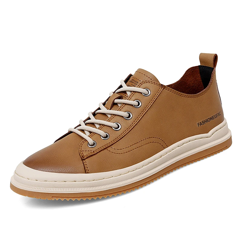 

Trendy Genuine Leather Men's Designer Shoes All Season Welt Sewing Lace Up Men's Shoes Office Work Men's Casual Leather Shoes