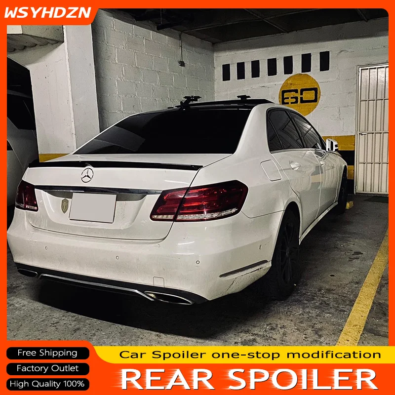 Задний спойлер W212 для Mercedes Benz E Class, W212, 2008-2015, E320, E260L, E300L, E63