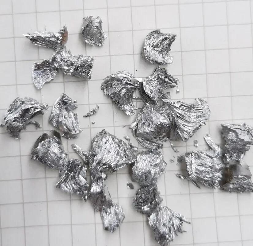 Образец рутения кристалла стекла запечатанного 0 1 г/0 5 г/1 г 99 95% Ru Metal высокой