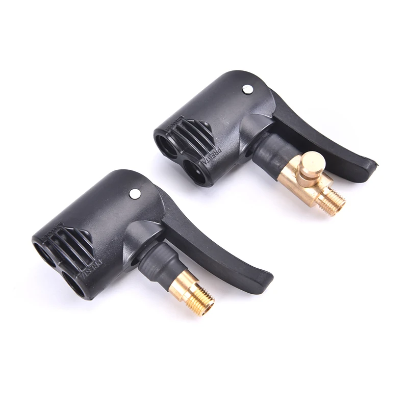 

Portable Inflatable Pump Valve Deflatable/no Deflatable Car Tire Air Chuck Inflator Pump Connector Clipon Adapter Car Tyre Wheel