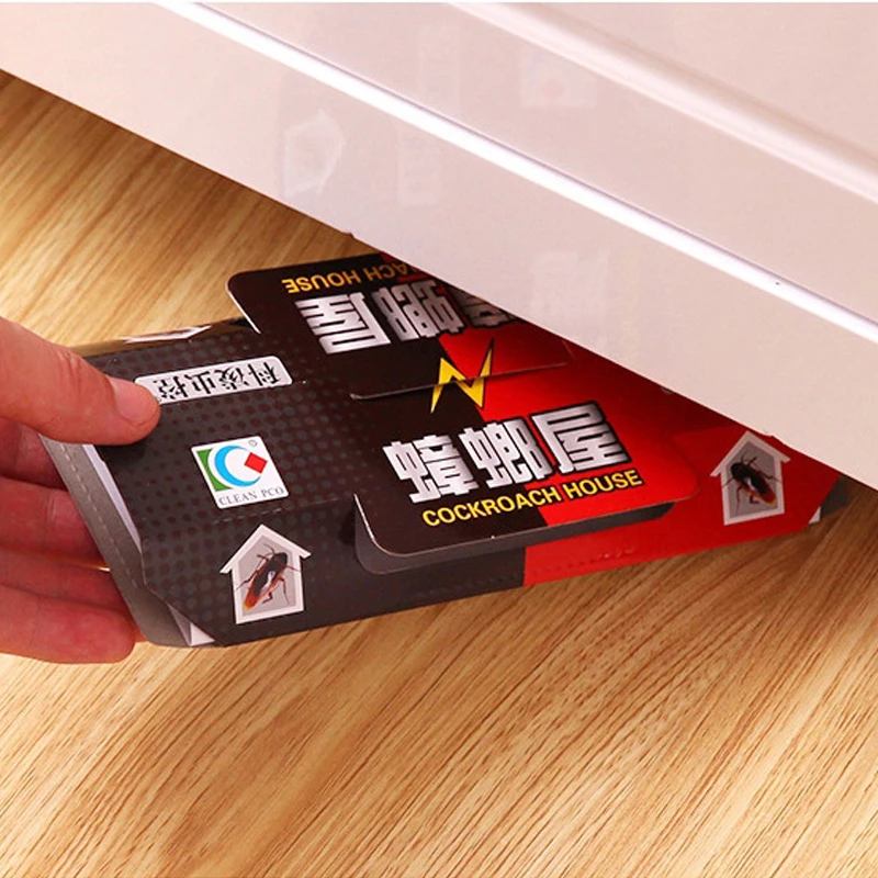 5 шт. ловушка для тараканов убийца домашняя приманка клейкая лента помещений