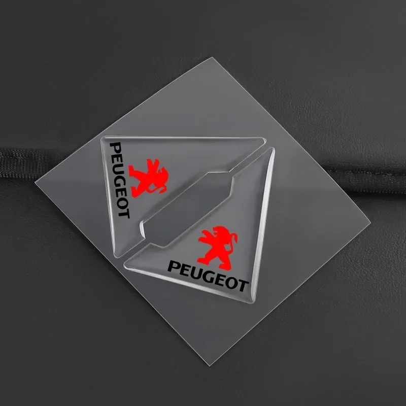 Прозрачная наклейка на углы двери автомобиля защита от царапин для Peugeot 206 308 307 208