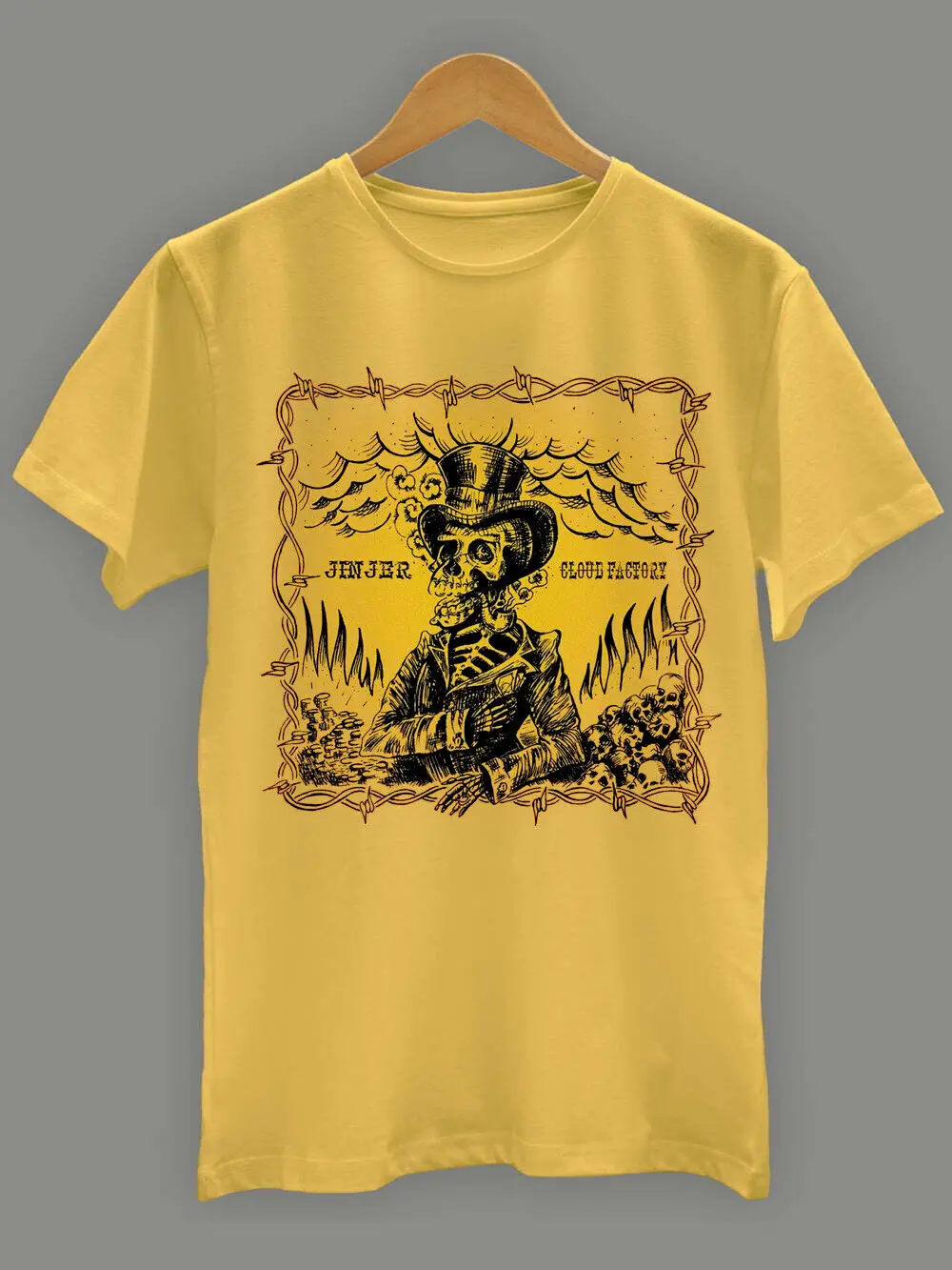 Jinjer Cloud Factory альбом группы с коротким рукавом унисекс от S до 5XL футболка S4940
